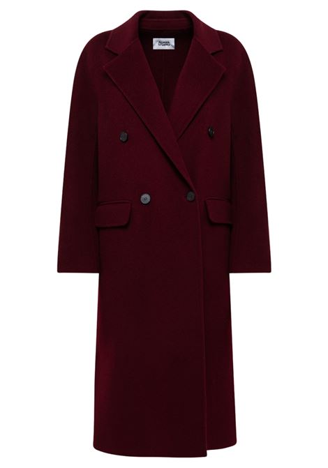 Cappotto doppio in lana con Collo reverse. ALPHA STUDIO |  | AD-4690N2009